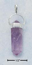 
SS Small Amethyst Quartz Pointed Crystal 
