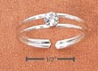 
Sterling Silver Clear Solitaire Crystal T
