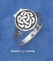 
Sterling Silver Antiqued Celtic Knot Pois
