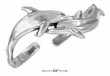 
Sterling Silver High Polish Double Dolphi
