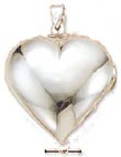 
Sterling Silver Large High Polish Heart P
