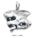 
Sterling Silver Small Puffed Bunny Rabbit
