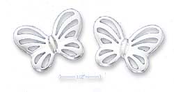 
Sterling Silver Italian Butterfly Post Earrings
