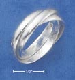 
Sterling Silver 4mm Triple Band Ring Slid
