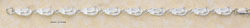
Sterling Silver 7 Inch Flip-Flop Link Bracelet
