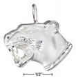 
Sterling Silver DC Side View Cougar Head 

