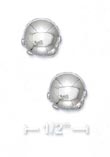 
Sterling Silver 10mm Round Ball Post Earr

