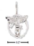 
Sterling Silver Oval DC Guardian Angel Ch
