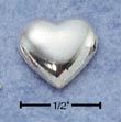 
Sterling Silver Polished Heart Post Earri
