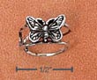 
Sterling Silver Antiqued Butterfly Ear Cu
