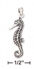 
Sterling Silver Sea Horse Charm (1.25 Inc
