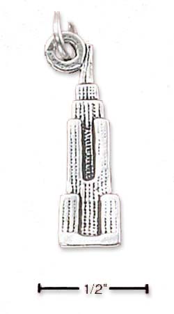 
Sterling Silver Empire State Building Charm

