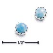 
Sterling Silver Turquoise Dot Post Earrin
