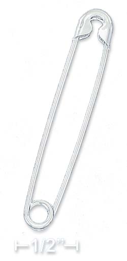 
Sterling Silver High Polish 47mm Safety Pin
