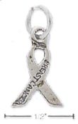 
Sterling Silver Breast Cancer Ribbon Char
