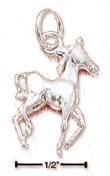 
Sterling Silver Small Prancing Horse Char
