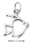 
Sterling Silver Angelfish Silhouette Char
