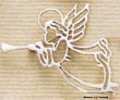 
Sterling Silver Large Angel Silhouette Pi
