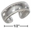 
Sterling Silver 5mm Scrolled Edge Toe Rin
