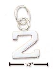 
Sterling Silver Fine Lined Number 2 Charm
