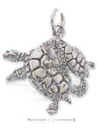 
Sterling Silver Mom and Baby Turtle Charm
