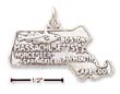 
Sterling Silver Massachusetts State Charm
