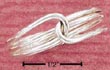 
Sterling Silver Slip Knot With Thumb Ring
