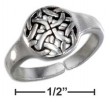 
Sterling Silver Oval Celtic Knot Toe Ring
