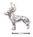 
Sterling Silver 3-D Siberian Husky Charm
