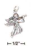 
Sterling Silver Angel With Trumpet Charm
