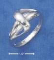
Sterling Silver High Polish Sigmoid Ring
