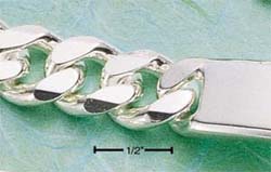 
Sterling Silver 9 Inch Curb Id Bracelet
