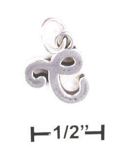 
Sterling Silver Letter C Scrolled Charm
