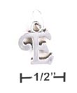 
Sterling Silver Letter E Scrolled Charm
