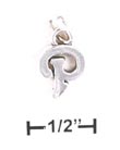 
Sterling Silver Letter P Scrolled Charm
