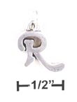 
Sterling Silver Letter R Scrolled Charm
