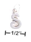 
Sterling Silver Letter S Scrolled Charm
