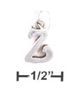 
Sterling Silver Letter Z Scrolled Charm
