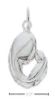 
Sterling Silver Parent With Child Charm
