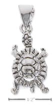
Sterling Silver Small Land Turtle Charm
