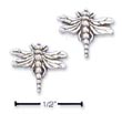 
Sterling Silver Dragonfly Post Earrings
