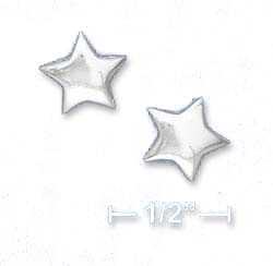 
Sterling Silver 10mm Star Post Earrings
