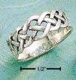 
Sterling Silver Triple Braid Woven Ring
