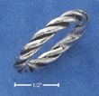 
Sterling Silver Antiqued Rope Band Ring
