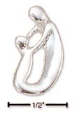 
Sterling Silver Parent and Child Charm
