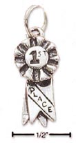 
Sterling Silver 1st Place Ribbon Charm
