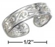 
Sterling Silver Open Scrolled Toe Ring
