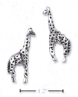 
Sterling Silver Giraffe Post Earrings
