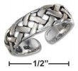 
Sterling Silver Weave Design Toe Ring

