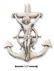 
Sterling Silver Mariners Cross Charm
